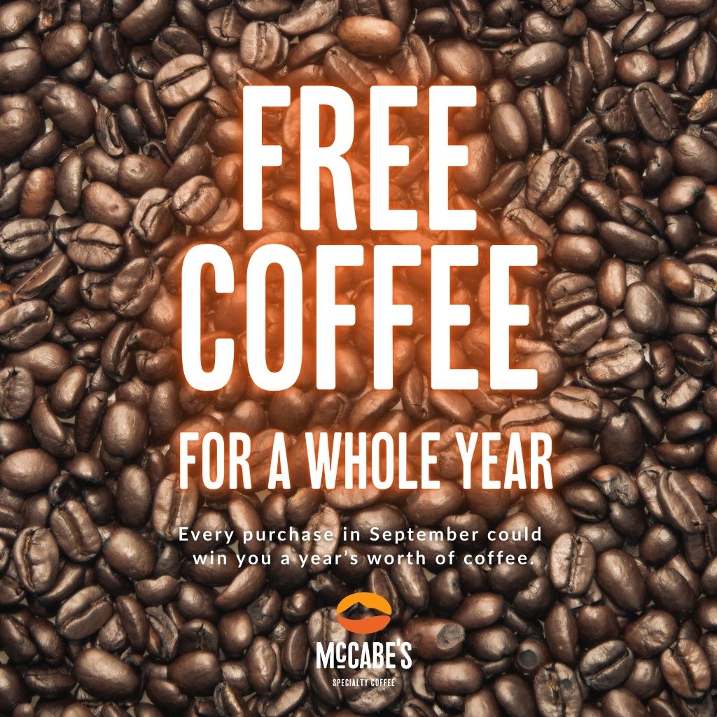 Win Free Coffee for a Year! (Terms and Conditions)