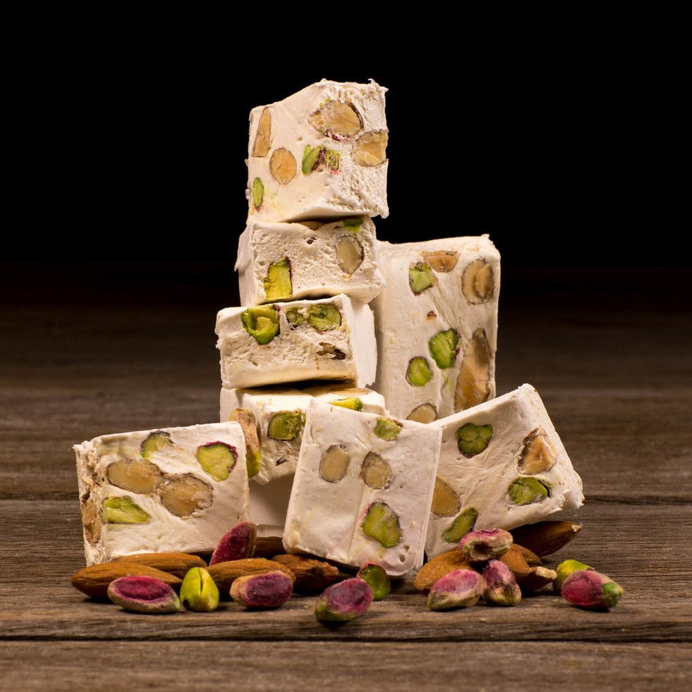 Almond and Pistachio Nougat