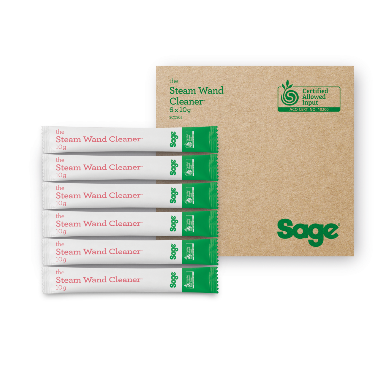 Sage Steam Wand Cleaner - 6 Sachet Pack