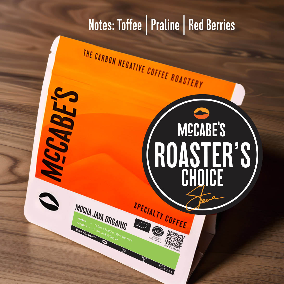 Mocha Java Organic - Great Taste Award Winner twice