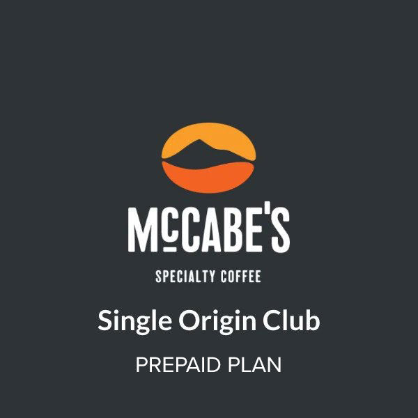 6 month or 12 month Prepaid Plan - Single Origin Club