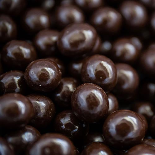 tub of chocolate coffee beans